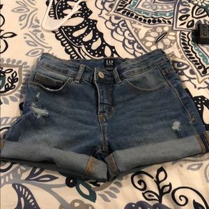 Gap distressed Stretch Midi Short Size 10